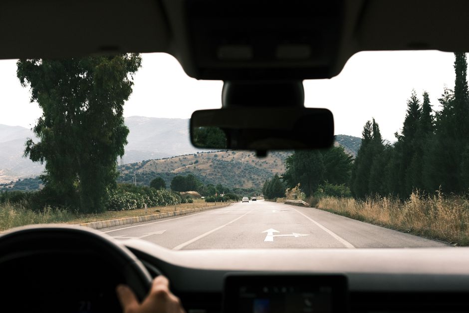 Driving clear car windshield